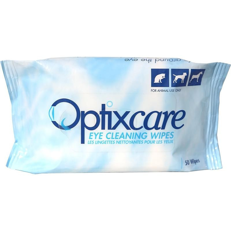 optixcare dog eye wipes