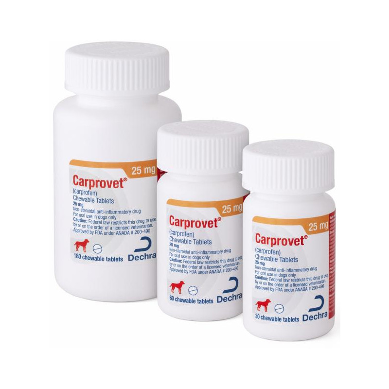 Carprovet (Carprofen) - 25 mg 1 chew