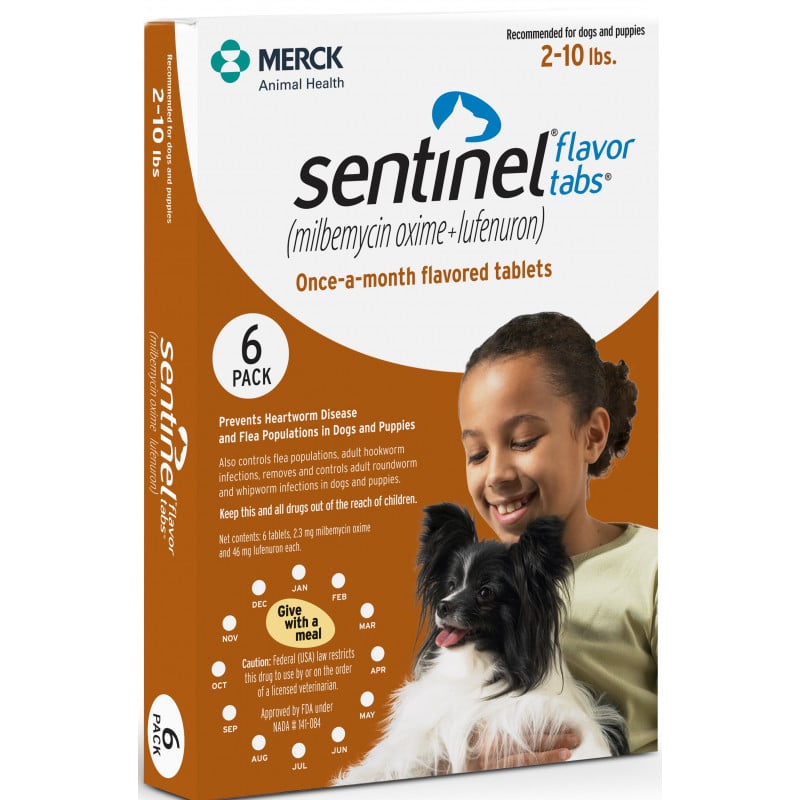 Sentinel flavor 2-10 lbs right