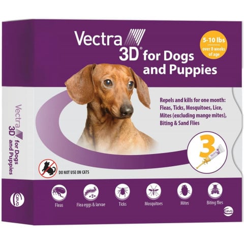 Vectra 3D 5-10 lbs 3 doses