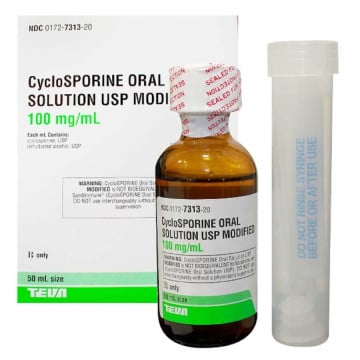 Cyclosporine Oral Solution (Modified) 100mg/mL, 50mL Category